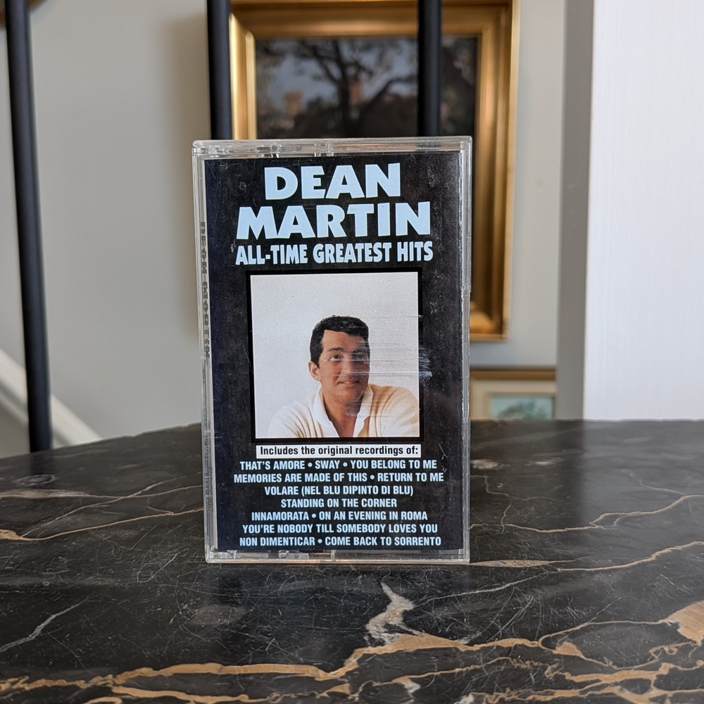 Dean Martin All-Time Greatest Hits Cassette Tape 1990 Curb Records That's Amore